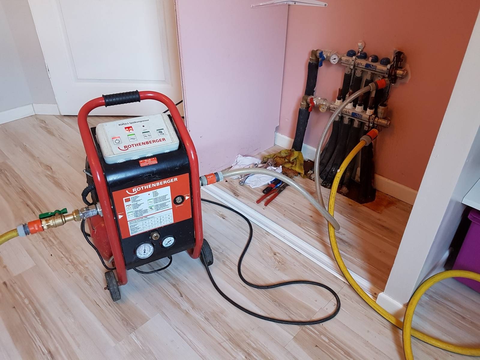 Harmandere Eca Hermetik Şofben Petek Temizliği
